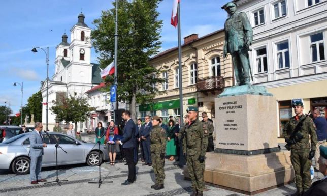 Uroczystość upamiętniająca wyzwolenie Suwałk z 24. sierpnia 1919 roku