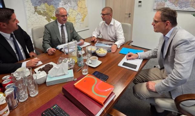 spotkanie w Warszawie z Dariuszem Grajdą, wiceprezesem Zarządu PKP
