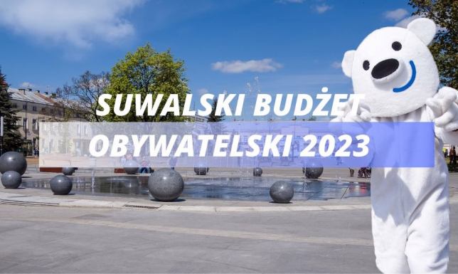 Nabór wniosków do SBO 2023 jeszcze w lipcu  nabór wniosków do Suwalskiego Budżetu Obywatelskiego na 2023 rok