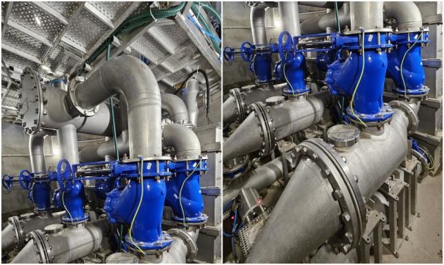 Nowoczesna tłoczna ścieków na ulicy Wigierskiej