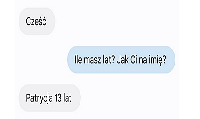 39-latek próbował umówić się z 13-latką. Zamiast małoletniej przyszli policjanci Zarzut usiłowania złożenia propozycji obcowania płciowego osobie małoletniej