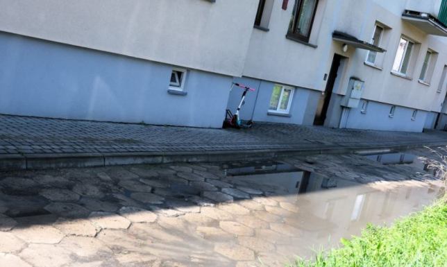 Mieszkańcy Sejn od lat zmagają się z brakiem skutecznego odwodnienia