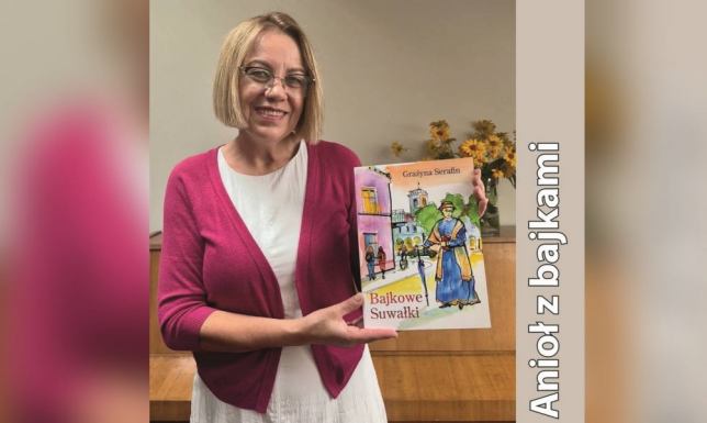 Spotkanie z autorką książek popularyzujących miłość do Suwałk wśród dzieci