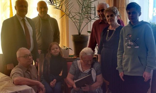 jubileusz 100-lecia urodzin Pani Weronika Kruchelska mieszkanka Gminy Rutka-Tartak