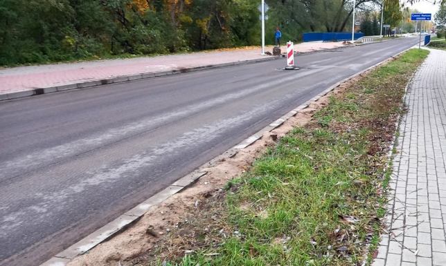 28. października na odcinku ul. Sikorskiego od Grunwaldzkiej do Gałaja