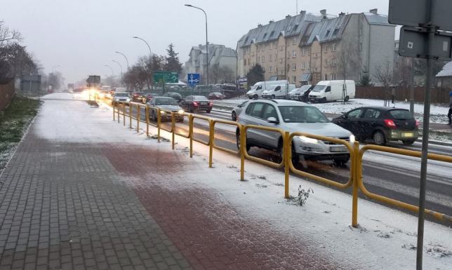 ostrzeżenie dla Suwałk i powiatu suwalskiego o oblodzeniu I stopnia