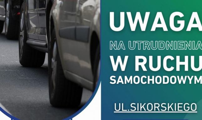 Zablokowany będzie jeden pas ruchu przy zjeździe z ronda w kierunku Filipowa