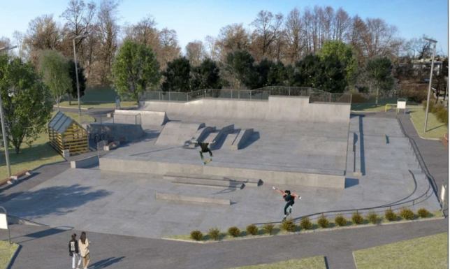 Jest szansa na nowy skatepark nad Zalewem Arkadia przebudowa skateparku znajdującego się nad Zalewem Arkadia