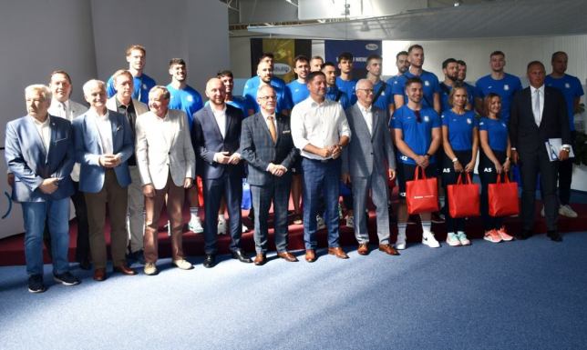 Prezentacja zawodników i sztabu szkoleniowego Ślepska Malow Suwałki