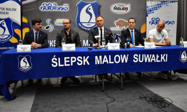 Konferencja prasowa Ślepsk Malow Suwałki
