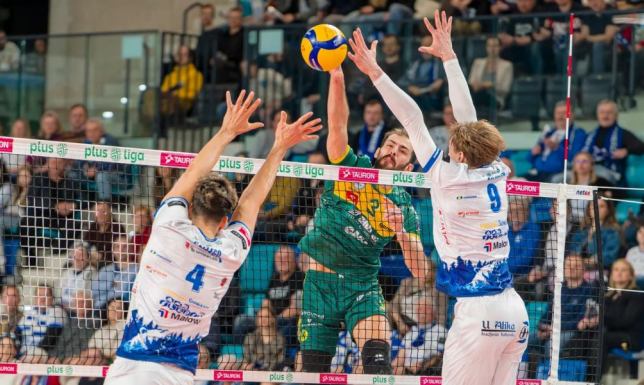 Porażką 0:3 zakończył się wtorkowy (24.02) mecz Plusligi Ślepska Malow Suwałki