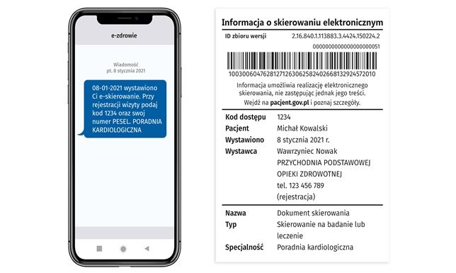 Obowiązkowe skierowanie elektroniczne do lekarzy specjalistów