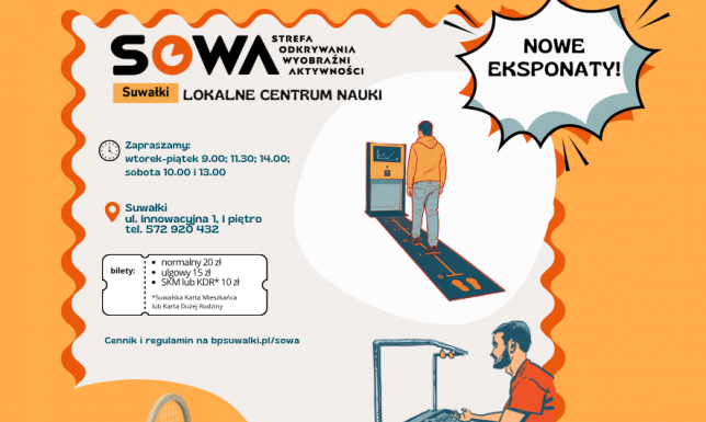Strefa Odkrywania, Wyobraźni i Aktywności w Suwałkach