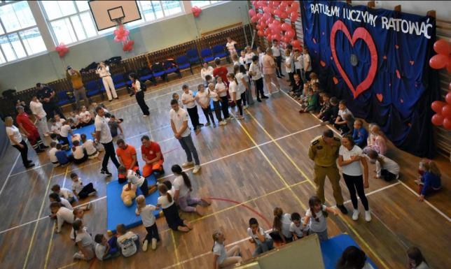 ogólnopolska akcji bicia rekordu w udzielaniu pierwszej pomocy