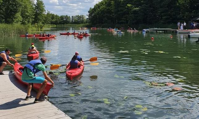 Zapisy na IV spływ kajakowy szlakiem papieskim Spływ z okazji XXIII rocznicy pobytu Papieża Jana Pawła II w Wigrach