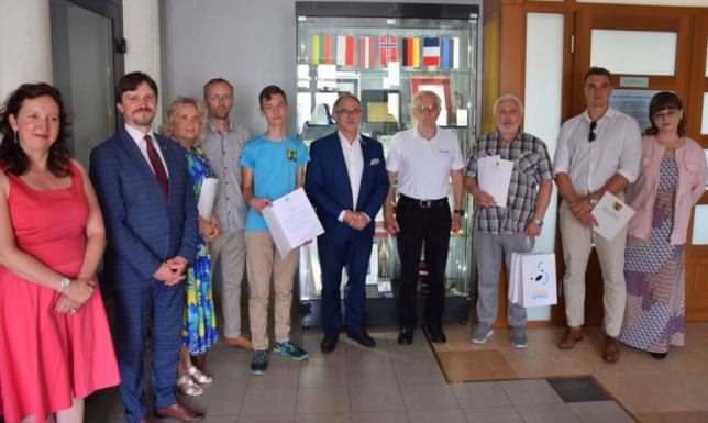  z prezydentem miasta spotkali się szachiści, pływacy i lekkoatleci