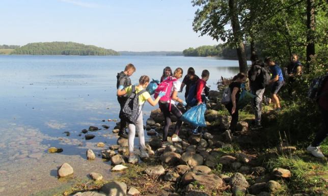 coroczna akcja „Sprzątania Świata” na terenie SPK