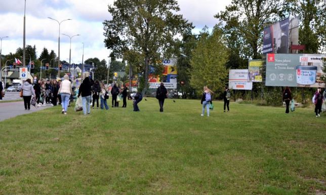 Akcja sprzątania Suwałk z okazji Międzynarodowego Dnia Sprzątania Świata