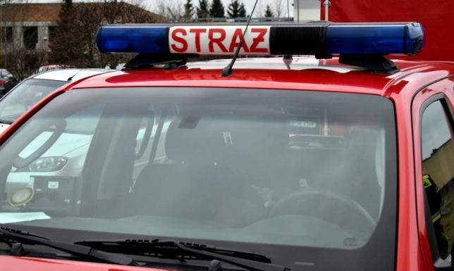 Strażacy z Suwałk pomogli dziecku w żłobku które się dusiło
