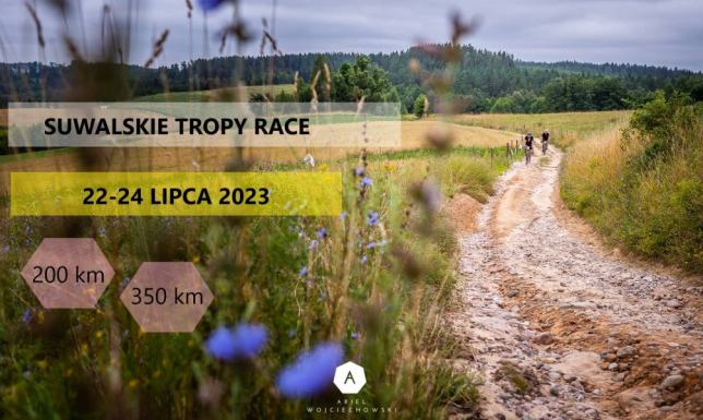 Suwalskie Tropy Race to wyścig rowerowy na dystansie 200 km i 350 km