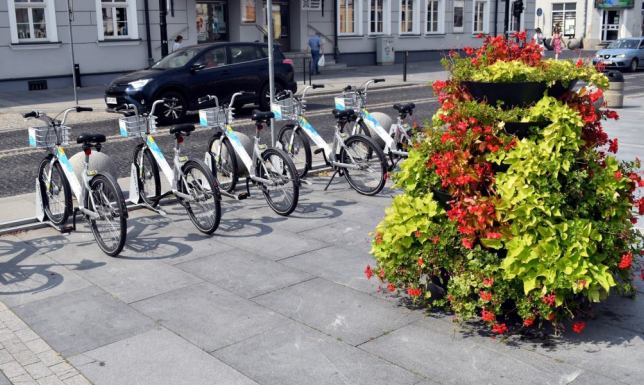 Miasto Suwałki planuje rozszerzenie systemu roweru miejskiego SUWER