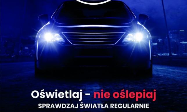policyjna kampania „Twoje Światła – Nasze Bezpieczeństwo”