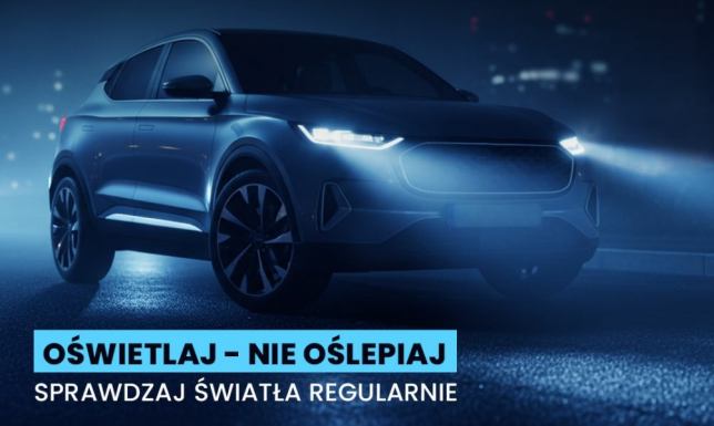 na wybranych stacjach kontroli pojazdów można bezpłatnie sprawdzić światła