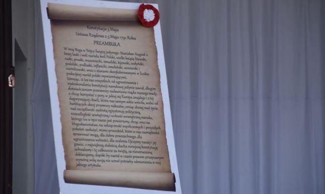 obchody Święta Narodowego Trzeciego Maja w Suwałkach