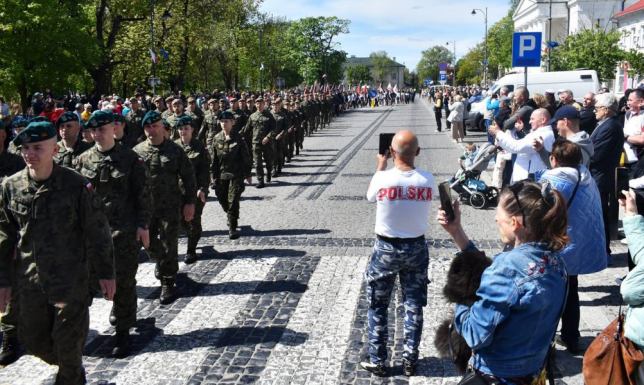 Miejskie obchody Święta Narodowego Trzeciego Maja w Suwałkach