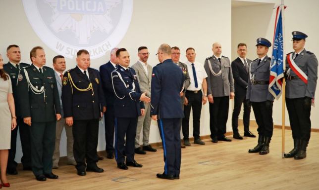 Świętowali policjanci z Suwałk 103 rocznica utworzenia Polcji