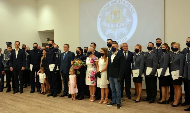 Święto Policji w Suwałkach Suwalscy policjanci świętowali