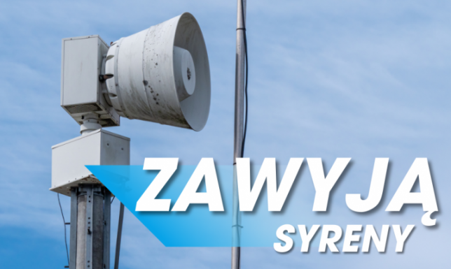 syreny alarmowe w ramach szkolenia i sprawdzenia systemu