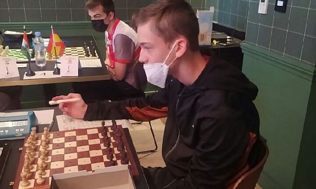 Michał Racis, zawodnik klubu Hańcza Suwałki zajął 3 miejsce