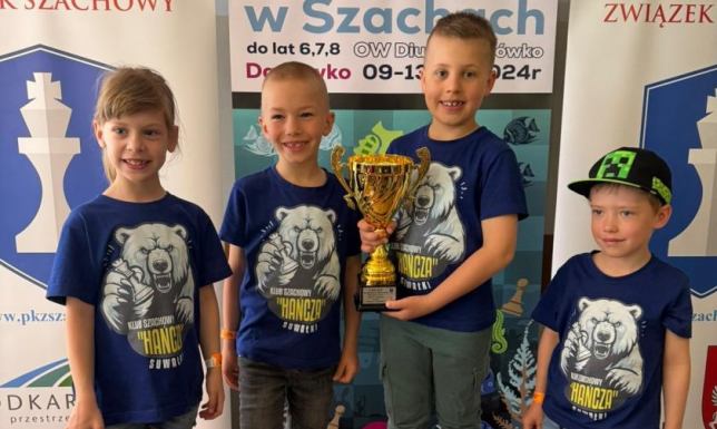 Mistrzostwa Polski dzieci w szachach w Darłowie