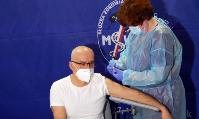 Szczepienie na koronawirusa w Podlaskiem