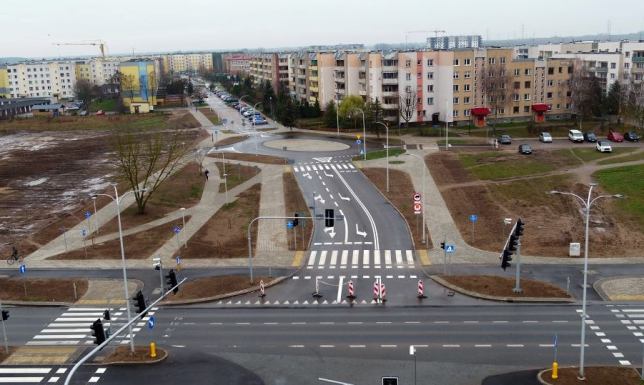 Nowa droga w Suwałkach ul. Szczęsnowicza