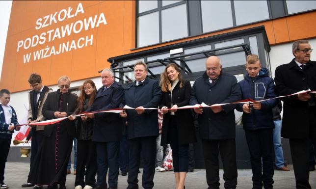 Coraz bliżej ukończenia jest nowa Szkoła Podstawowa w Wiżajnach
