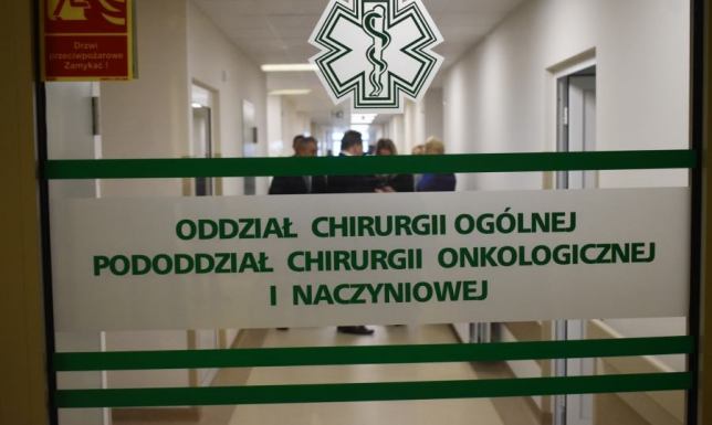 Odebranie zmodernizowanego Oddziału Chirurgii Ogólnej w suwalskim szpitalu
