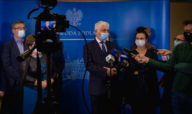 Posiedzenie Wojewódzkiego Zespołu Zarządzania Kryzysowego w Białymstoku