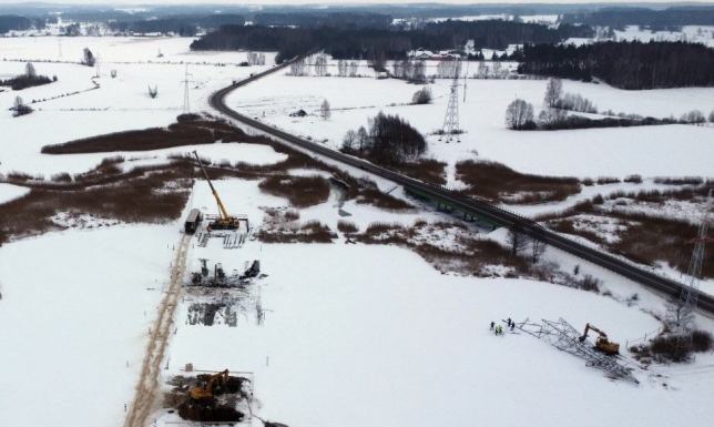 Wstrzymanie ruchu przez przebudowę linii wysokiego napięcia