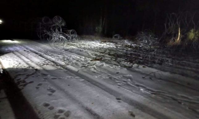 W miniony weekend 76 cudzoziemców próbowało przekroczyć polsko - białoruską granicę