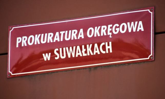 Prokuratura Okręgowa w Suwałkach przekazała informacje