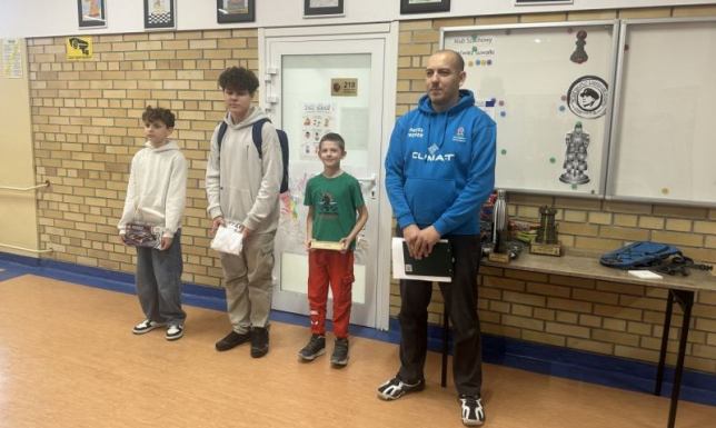 Turniej zorganizowany przez Klub Szachowy Jaćwież Suwałki