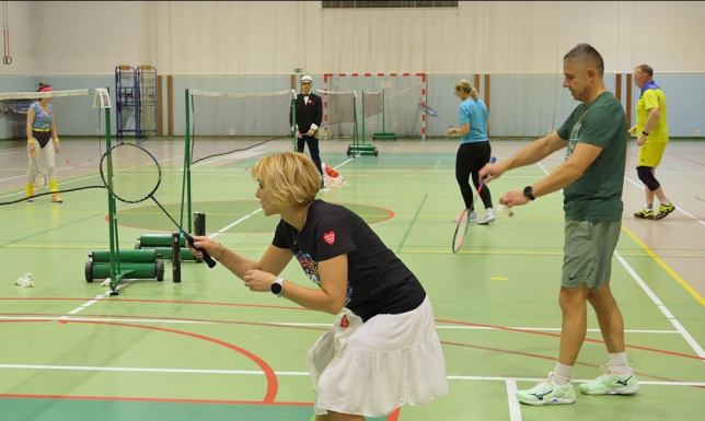 charytatywny turniej badmintona wspierający 34. Finał WOŚP