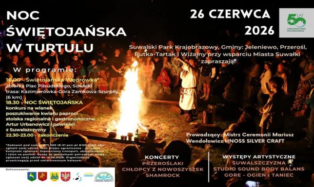 Jednym z elementów obchodów Nocy będzie Świętojańska Wędrówka
