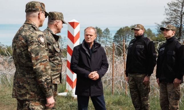 Premier Donald Tusk wizytował w sobotę (11.05) w województwie podlaskim