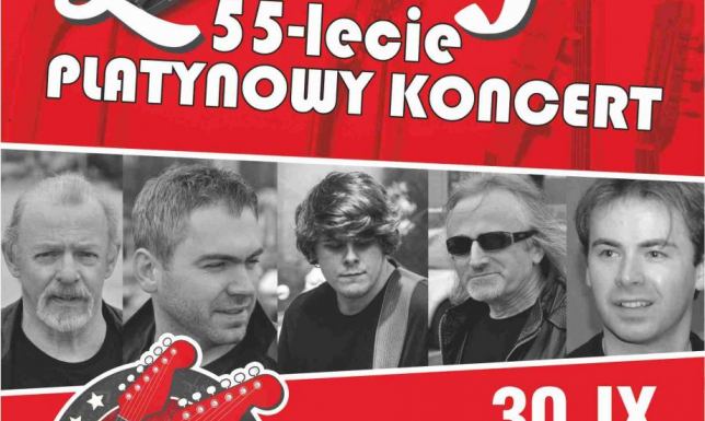 Platynowy Koncert na 55-lecie zespołu Czerwone Gitary w Suwałkach