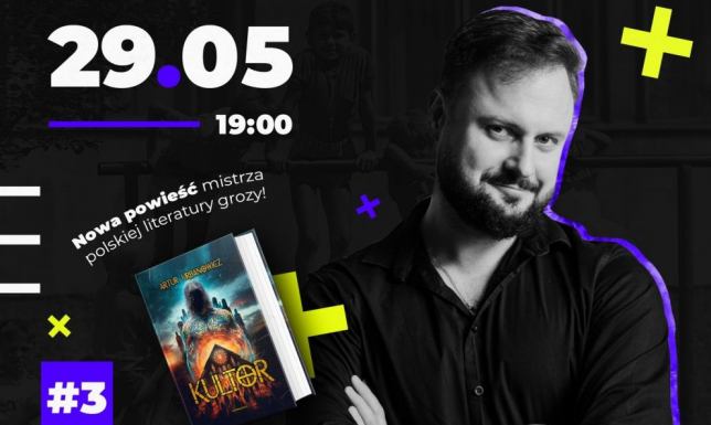 Artur Urbanowicz z nową książką w SOK  autor bestsellerowych thrillerów osadzonych na Suwalszczyźnie