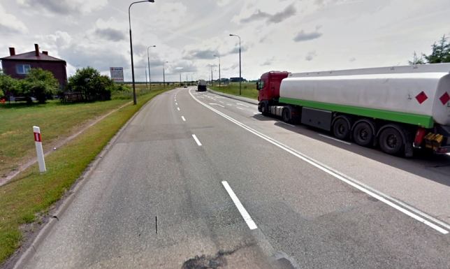 Utrudnienia w ruchu na ulicy Utrata w Suwałkach