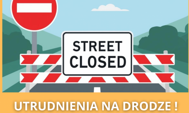 Komunikat ZDiZ o utrudnieniach na drodze